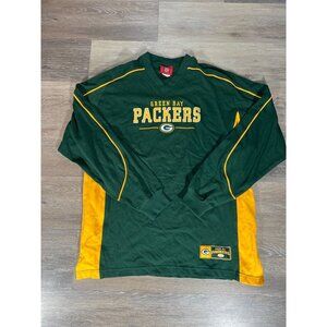 Vintage Green Bay Packers NFL Long Sleeve Shirt L A4